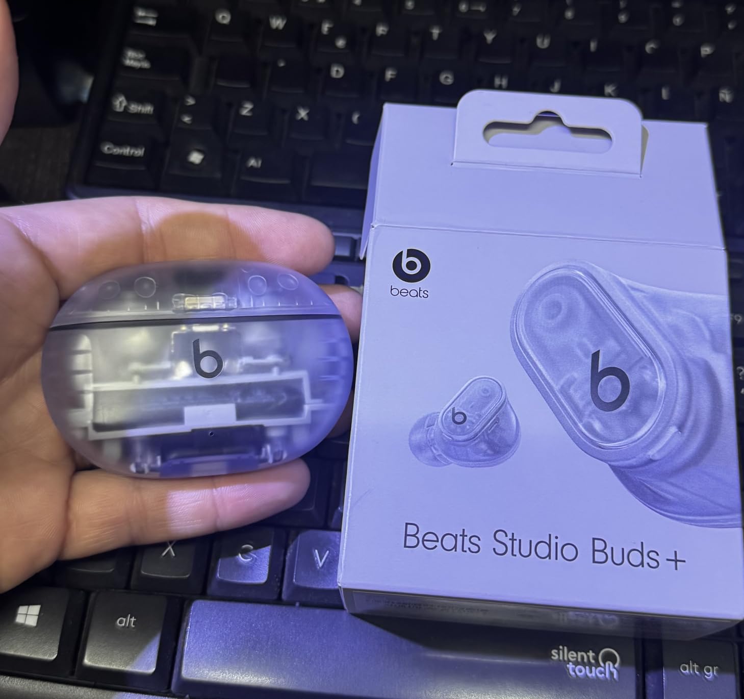 Beats Studio Buds + | True Wireless Noise Cancelling Earbuds, Enhanced Apple & Android Compatibility, Built-in Microphone, Sweat Resistant Bluetooth Headphones, Spatial Audio customer photo 2