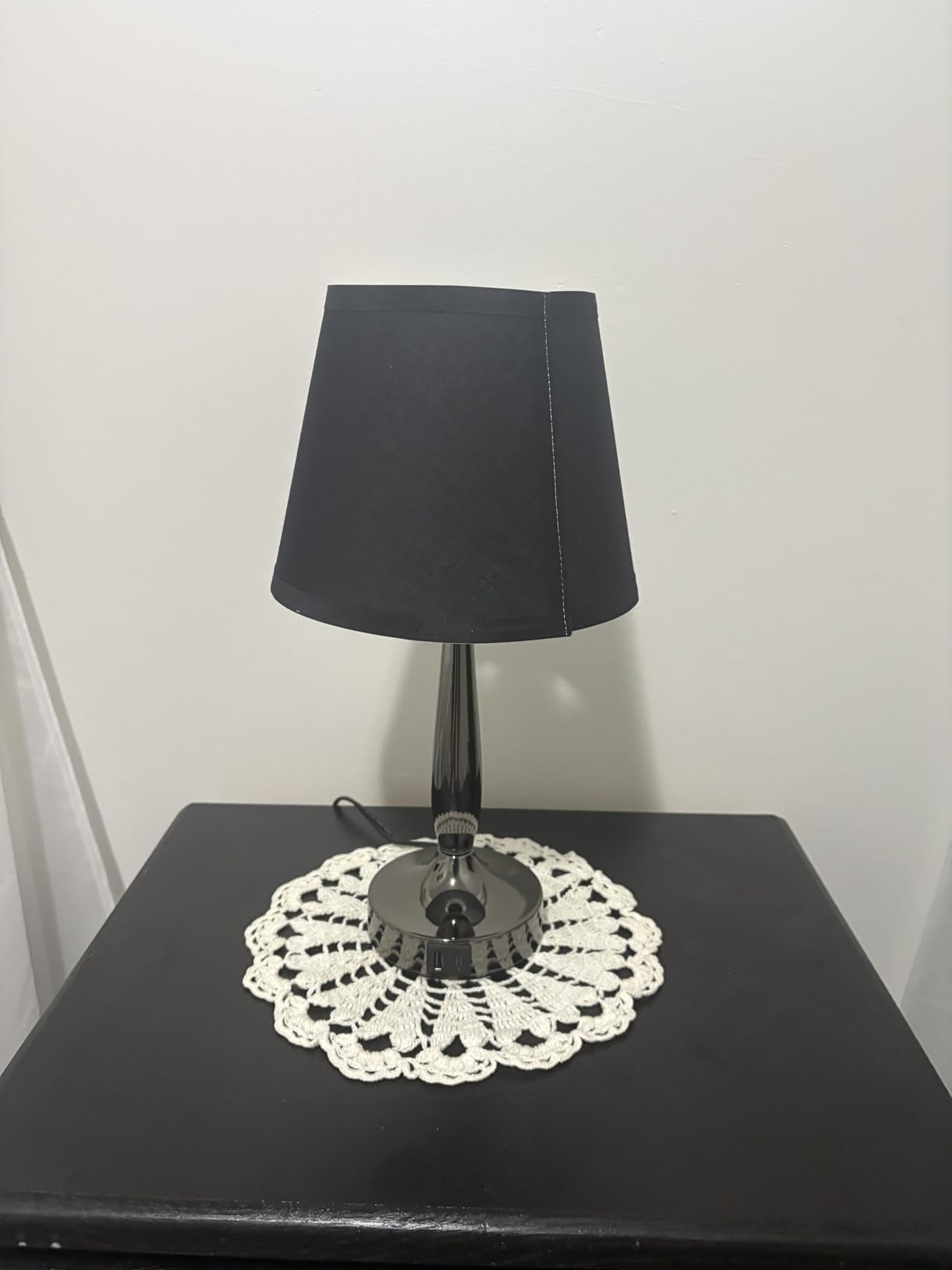 Kakanuo Touch Table Lamp for Bedroom, Small Bedside Lamp with USB C Charging Port, 3 Way Dimmable Touch Control Nightstand Lamp for Living Room and Office, LED Bulb Included customer photo 1