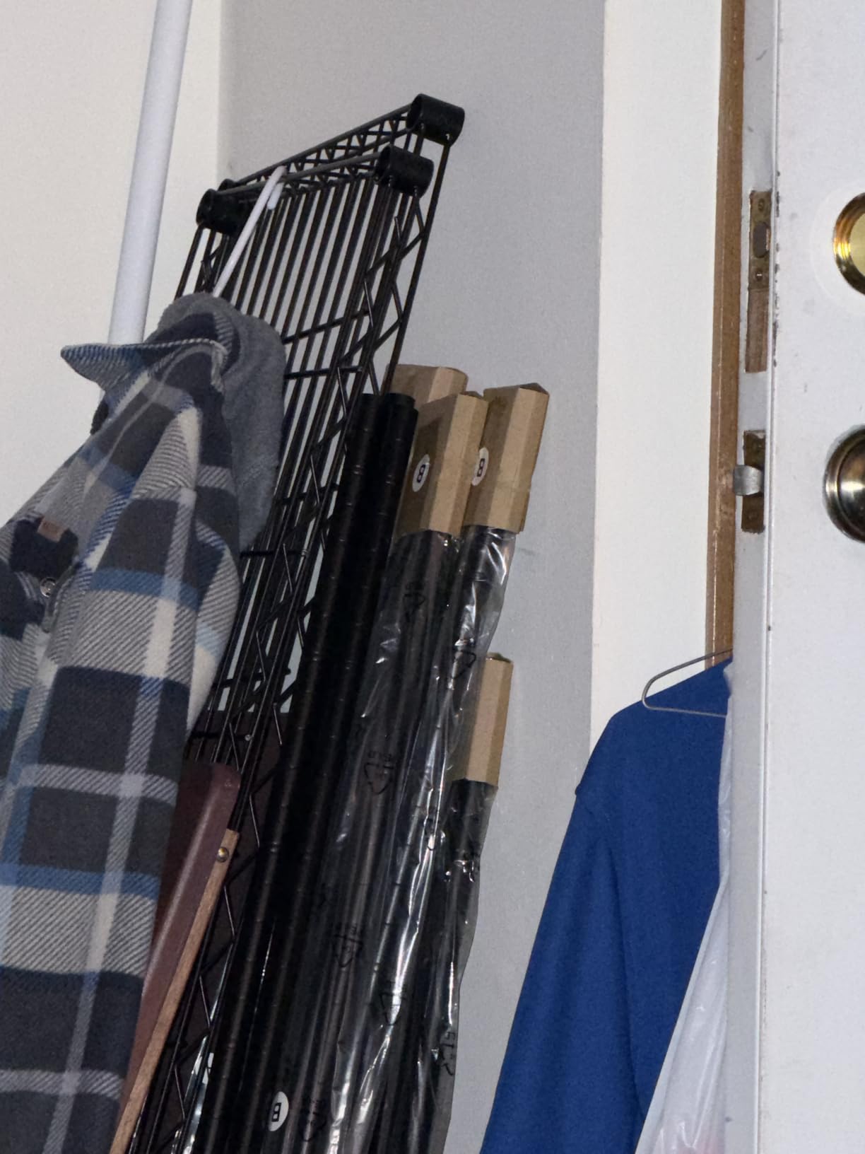 VIPEK V7 Clothes Rack with Shelves Heavy duty Closet for Hanging Clothes | 5 Tiers Adjustable Wire Shelving, Double Hanging Rods, 670lbs Metal Closet System, Space-Saving Storage for Home, Black customer photo 1