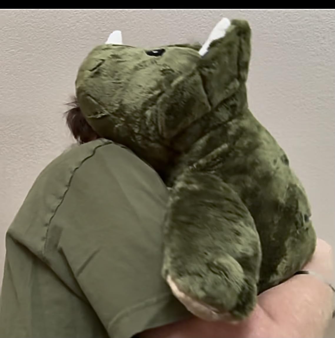 Brease Weighted Stuffed Animal - Green Dinosaur 25