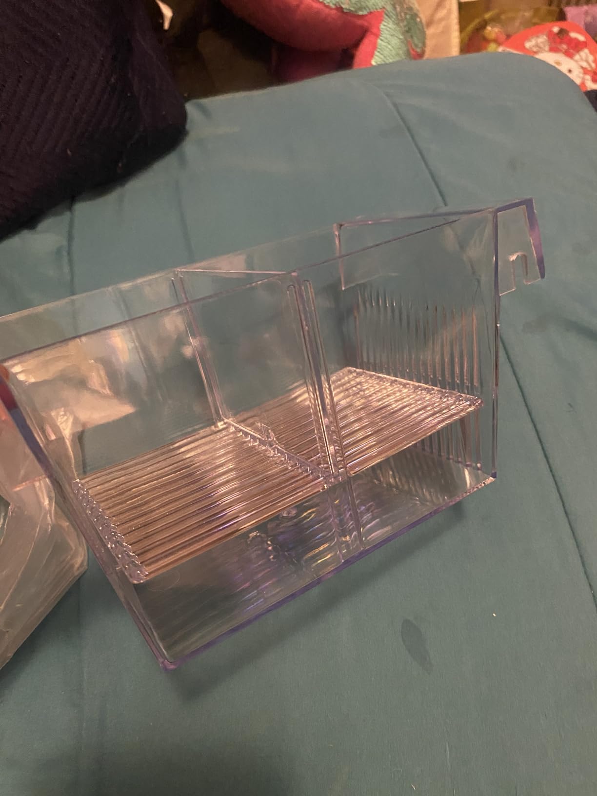 DaToo Fish Breeding Box Aquarium Holding Tank Transparent Fish Isolation Box Acclimation Hatchery Incubator Breeder for Betta Shrimp Clownfish Guppy customer photo 1