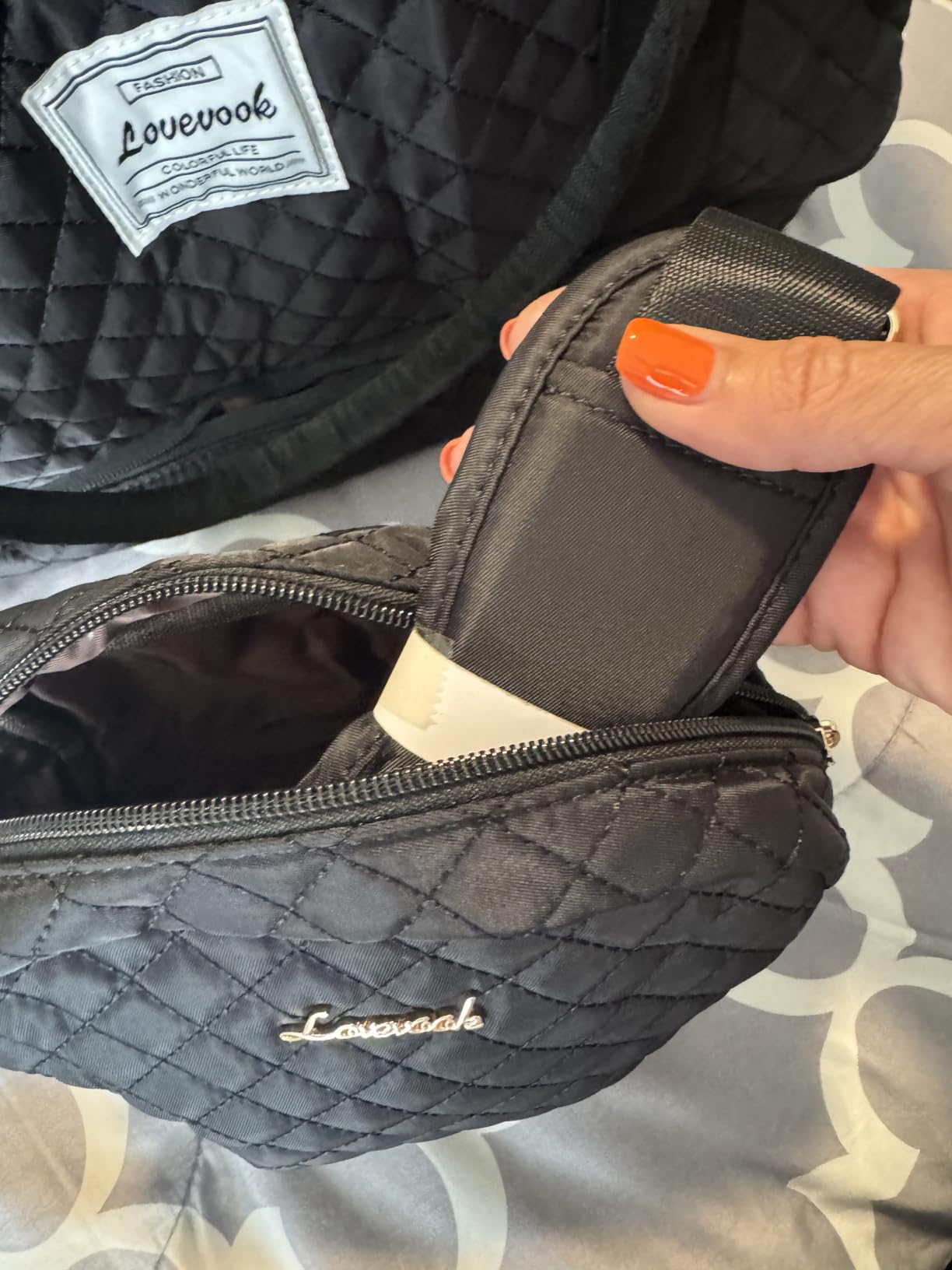 LOVEVOOK Travel Duffle Bag,Weekender Bags for Women with Shoe Compartment，Carry on Overnight Bag with Toiletry Bag,Gym Duffel Bag with Wet Pocket, Hospital Bags for Labor and Delivery customer photo 1