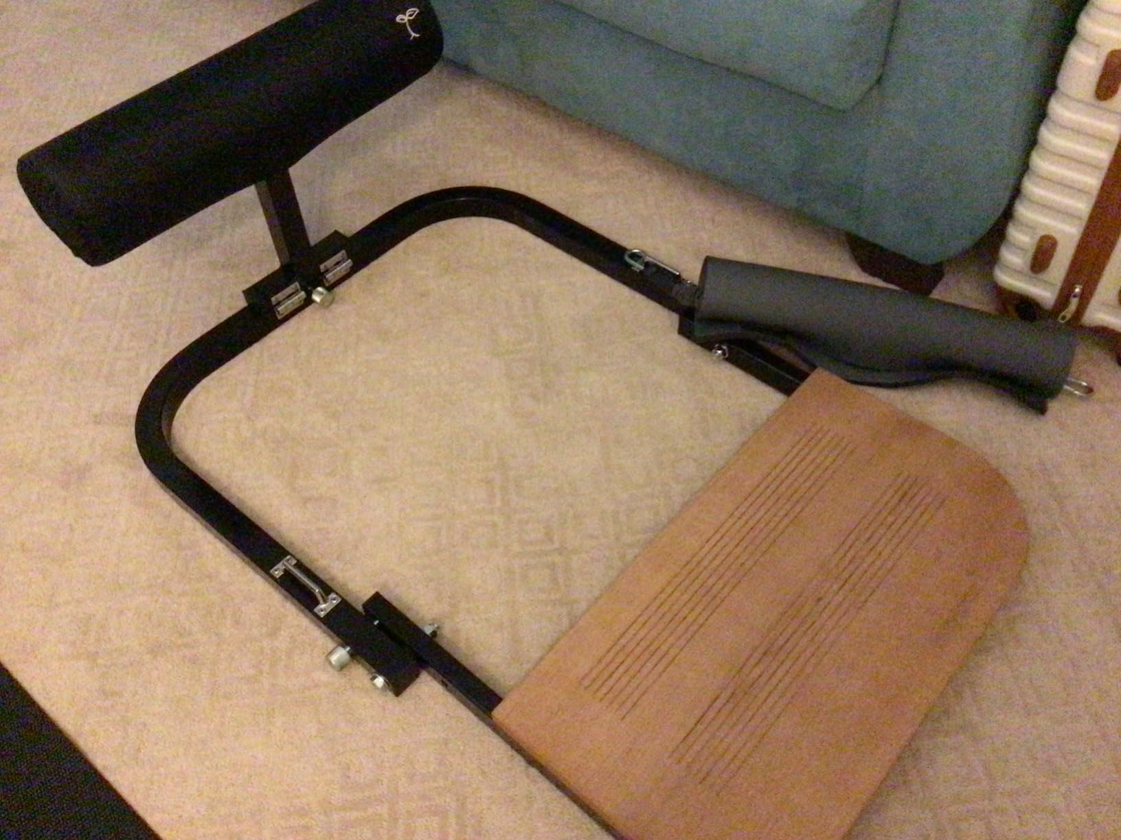 BootySprout Hip Thrust Machine for High Resistance Glute Training - Home Gym Workout - Comes with 45, 90, and 135 Lbs of Resistance customer photo 2