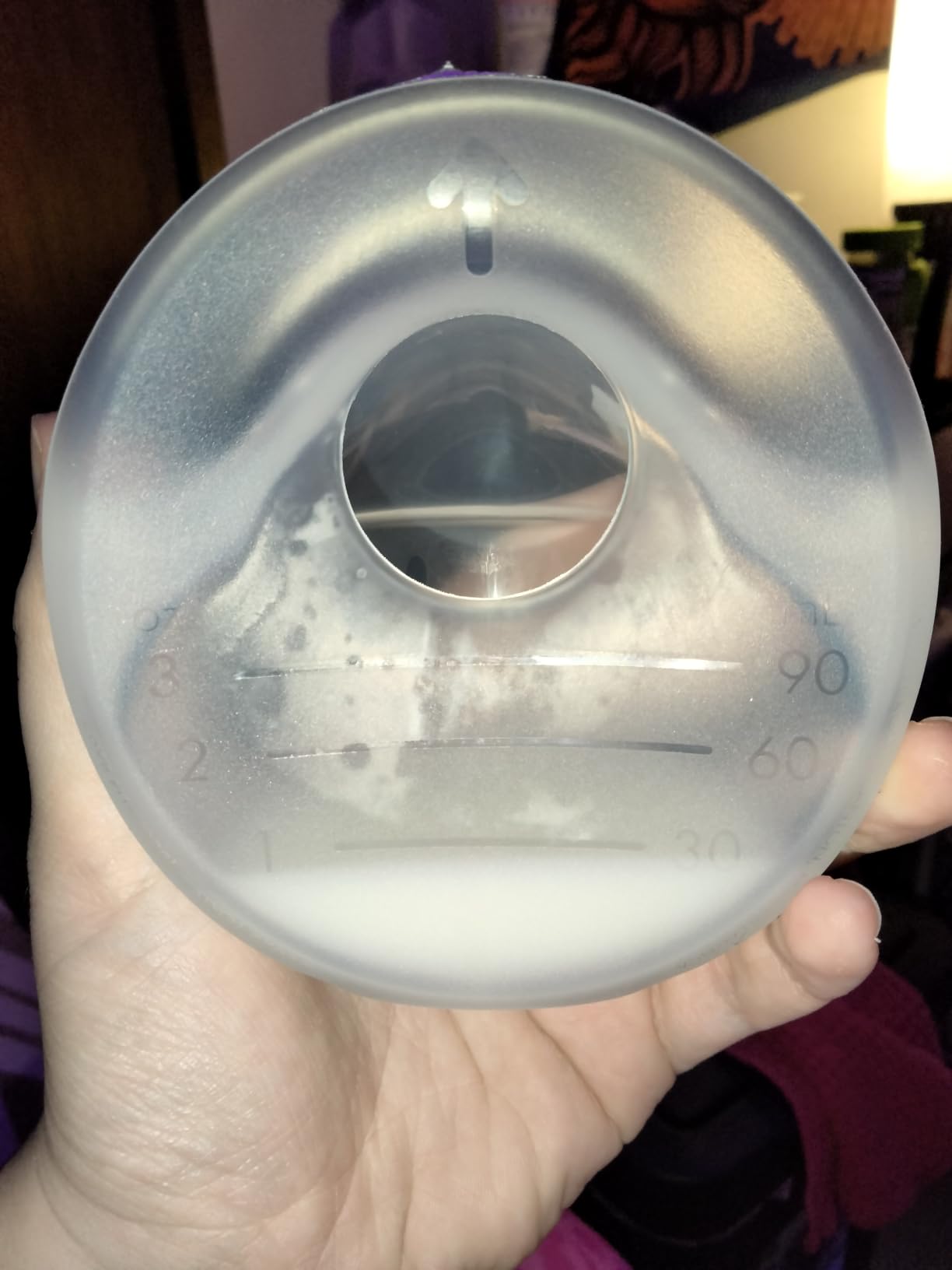 Boon Trove Silicone Manual Breast Pump Set - Hands Free Breast Milk Collector - Includes Polyester Travel Pouch - Breastfeeding Essentials - 2 Count customer photo 1