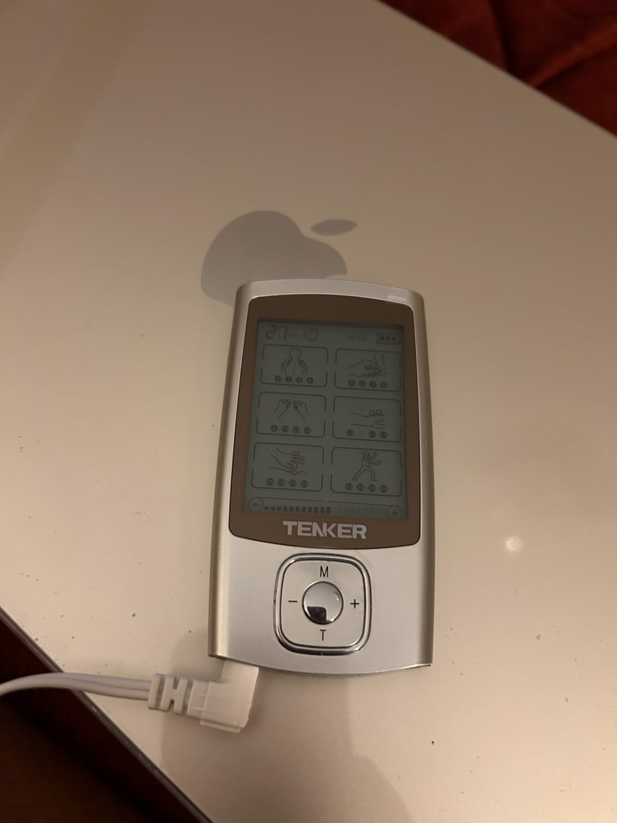 TENKER 24 Modes TENS Unit Muscle Stimulator for Pain Relief, Rechargeable TENS Machine, Drug-Free Pain Relief for Shoulder, Back, Sciatica, Muscle, Physical Therapy, 8pcs 2