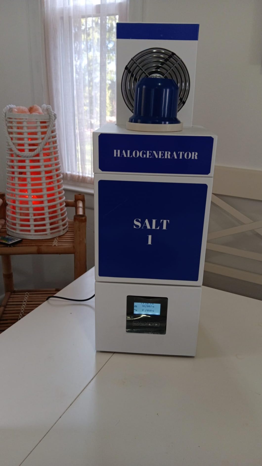 SALT 1 Halogenerator for Rooms Up to 175 Sq. Ft. - Professional Dry Salt Therapy Machine for Home, Spa, Salt Room, Wellness Center, and Portable Therapy Tent customer photo 1