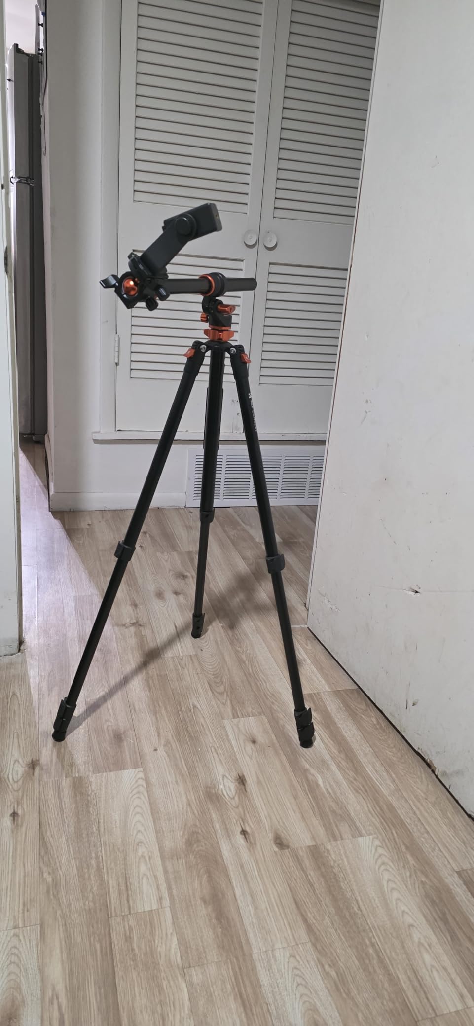 K&F CONCEPT 90'/230cm Ultra High Horizontal Overhead Camera Tripod | Metal Ball Head, 10KG Load Capacity, Detachable Monopod, Flexible Shooting DSLR Travel Video Tripods T254A7+BH-28L customer photo 2