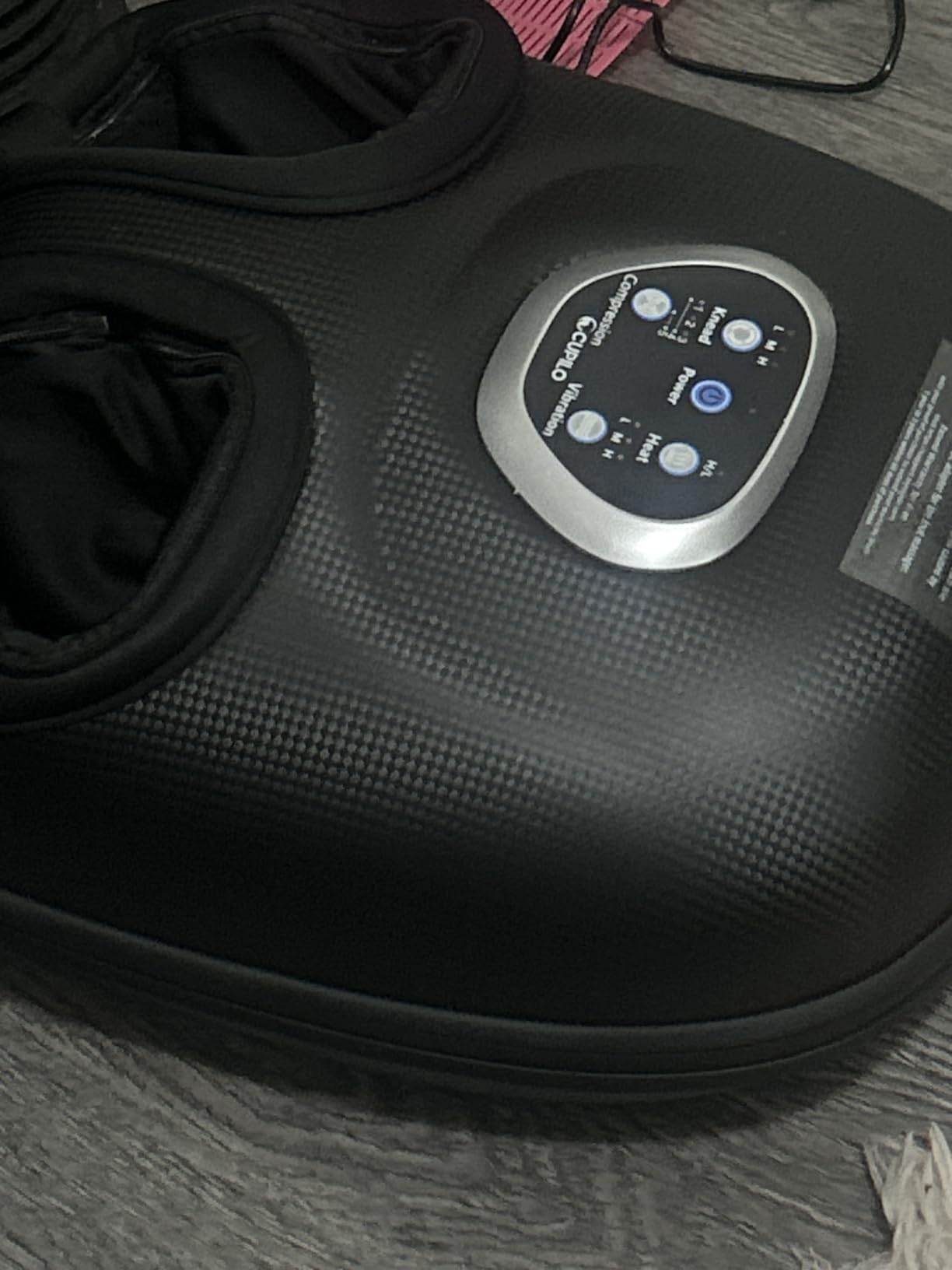Foot Massager Upgraded FSA Eligible HSA, Birthday Gifts for Women | 5 Levels Compression & Vibration Massage for Plantar Fasciitis Relief, Heat & 3 Kneading, NTC Temperature Control customer photo 1