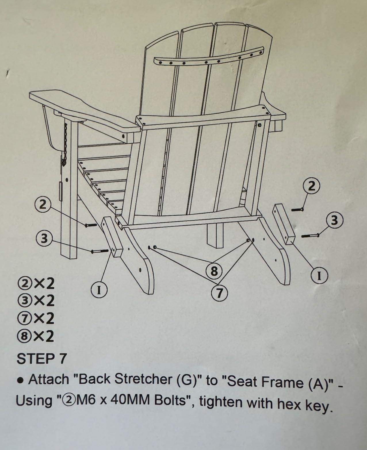 Adirondack Chair with Cup Holders - Composite Adirondack Chairs HDPE Outdoor Chairs All Weather Use- Light Blue | HDPE Composite, Waterproof, Wood Grain, Cup & Phone Holder, Suitable for Garden, Patio, Backyard customer photo 1