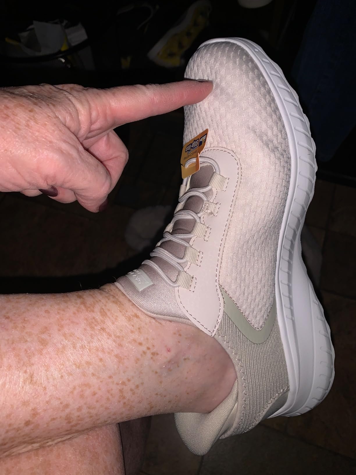 Skechers Women's Squad Chaos in Color Sneaker customer photo 1