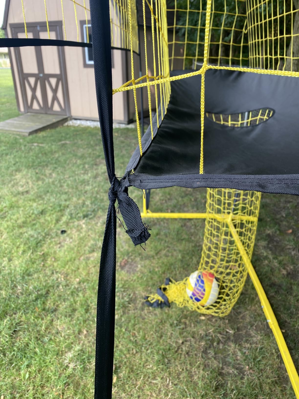 Apex Sports Volleyball Training Net Equipment System - Sturdy, Adjustable, and Portable | Improve Accuracy, Technique, and Skills | Ideal for Indoor/Outdoor Use | Easy Assembly & Storage customer photo 1