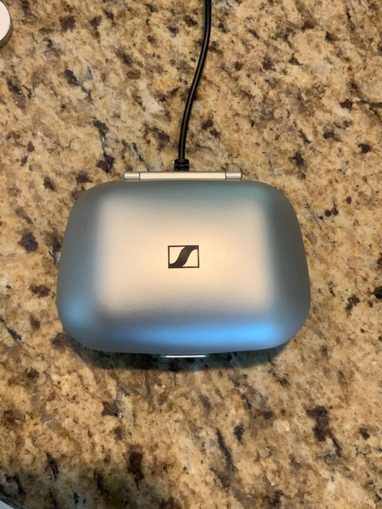 Sennheiser All-Day Clear Bluetooth Hearing Aids - OTC Hearing Aids with Bluetooth - Self-Fitting, Programmable Sound - FDA Cleared - Light Grey customer photo 2