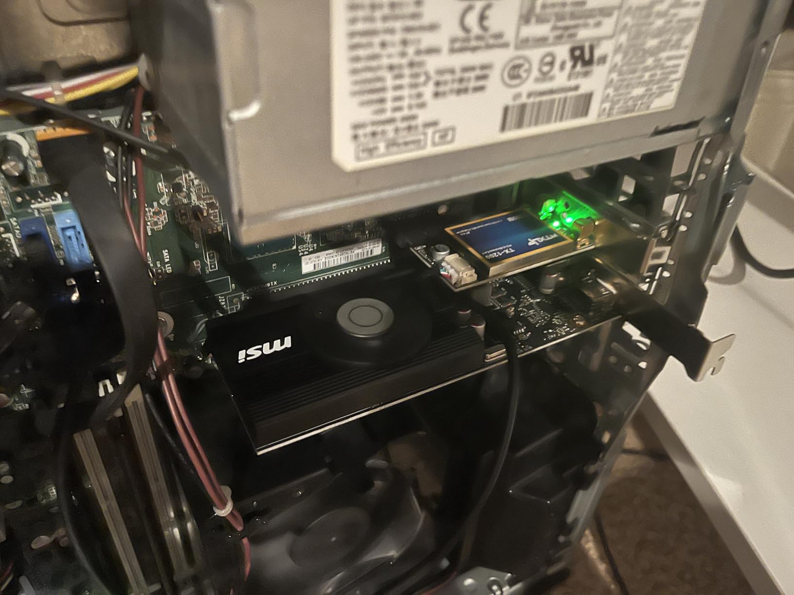 msi Gaming GeForce GT 1030 4GB DDR4 OC Graphics Card customer photo 1