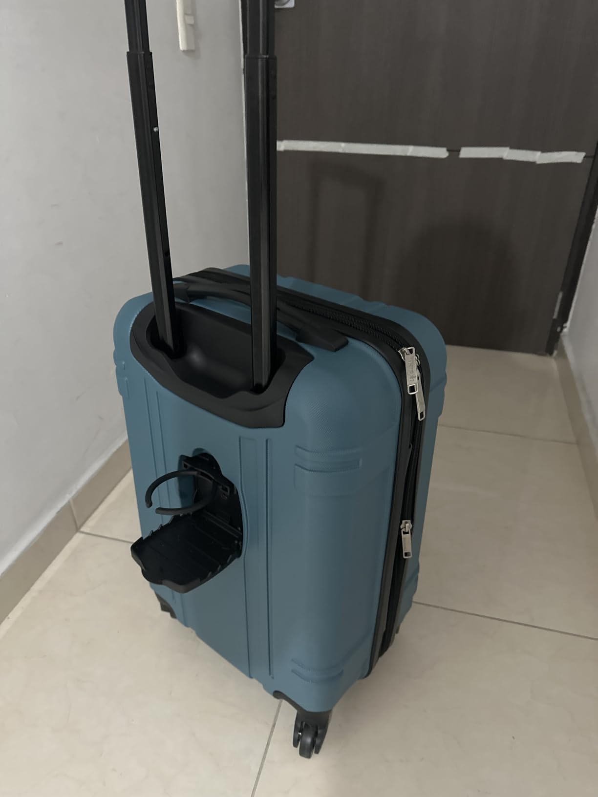 Astral Hardside Luggage, Dark Shadow, 22-Inch Carry-On customer photo 2