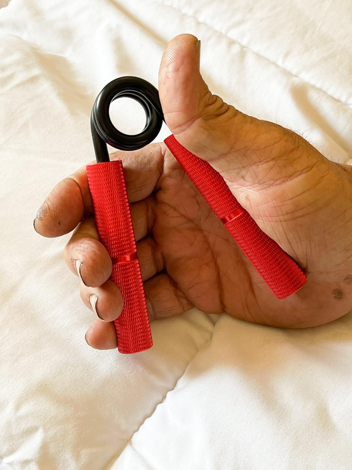 Grip Strength Trainer, 6 Pack Grip Strength Trainer Set (50-350LB), No Slip Hand Grip Strengthener, Wrist Forearm Strengthener with Grip Tape for Strength Training, Exercise, Injury Recovery customer photo 2