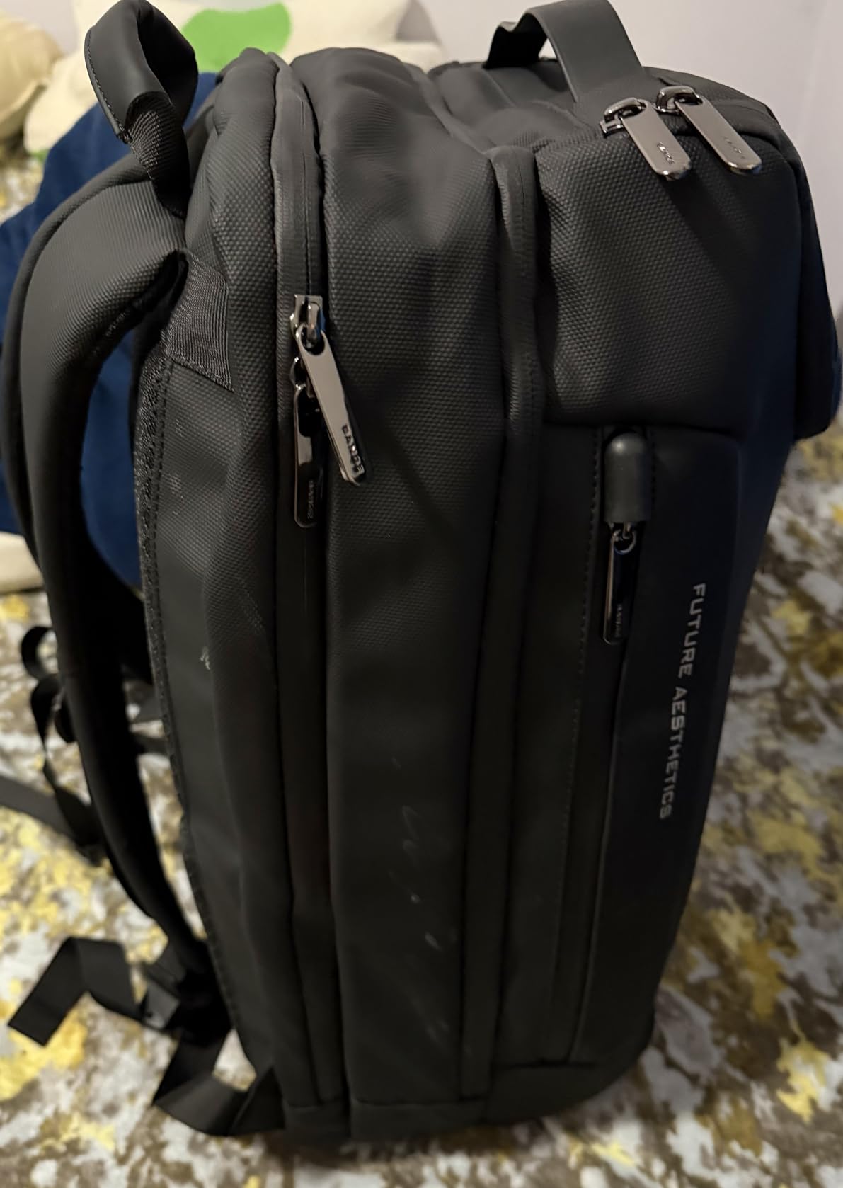 BANGE Anti Theft Backpack With TSA Lock, Waterproof Backpacks With YKK Zipper, High Tech Business Backpack For Men And Women, Laptop Backpack Fits For 17.3 Inch Notebook customer photo 1