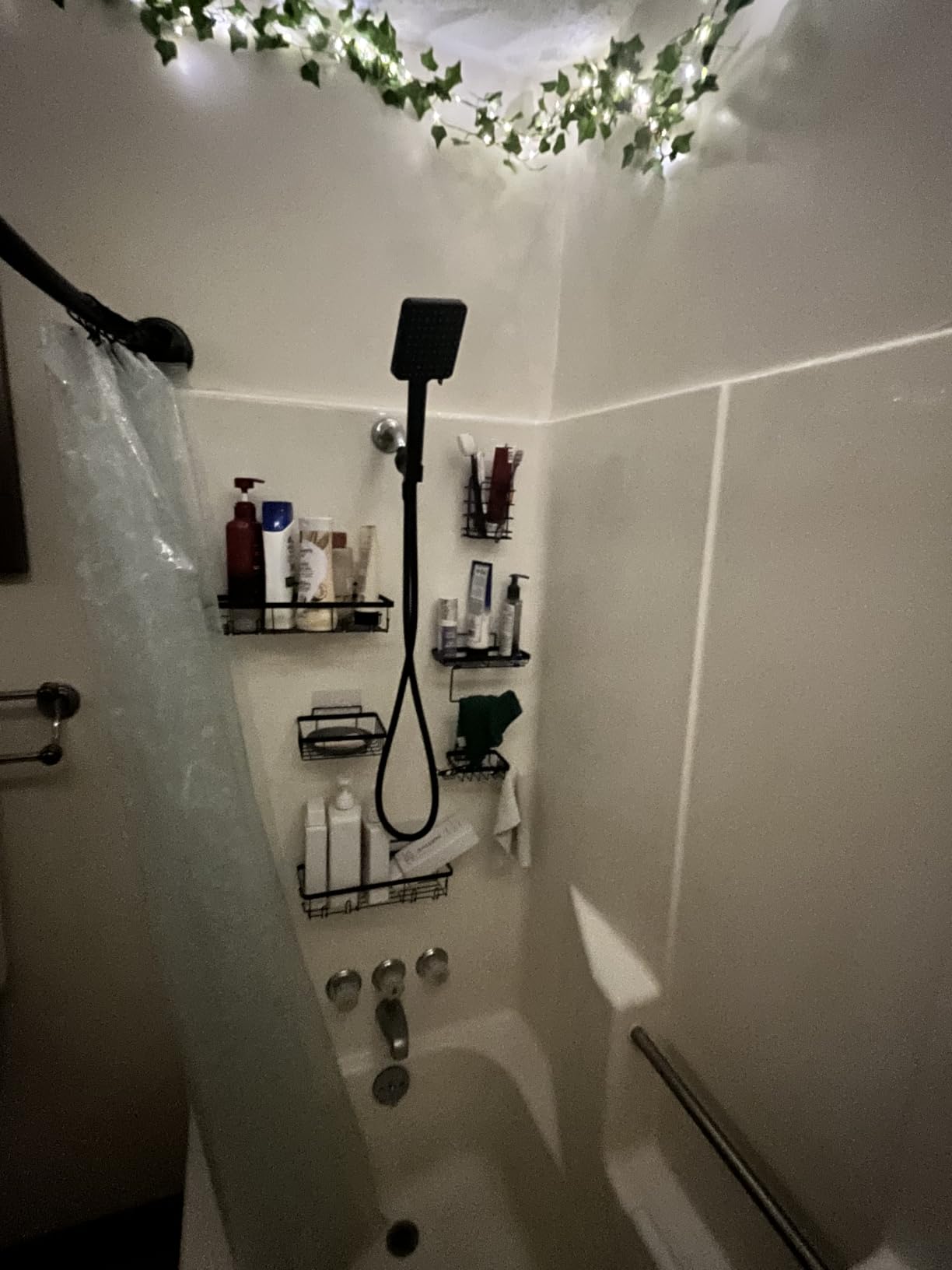 MakeFit Filtered Shower Head - 6 Modes High Pressure Handheld Shower Head with Filter Mineral Beads, Detachable Handheld Showerhead Set with Stainless Steel Hose and Shower Arm Bracket customer photo 1