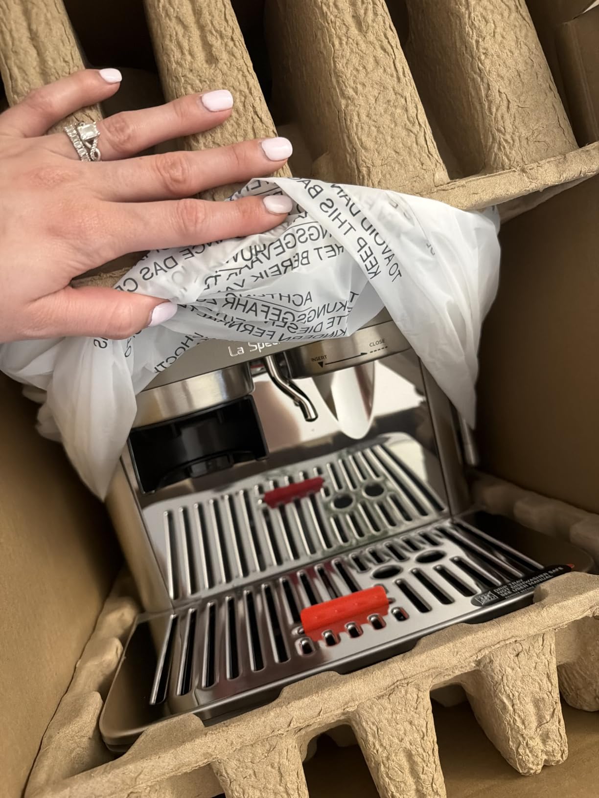 De'Longhi La Specialista Arte Evo Espresso Machine with Coffee Grinder customer photo 1