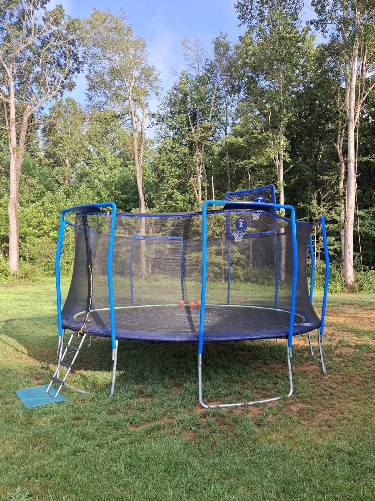 Zupapa 1800LBS Capacity No-Gap Design 16 15 14 12 10FT Trampoline with Safety Enclosure Net and Non-Slip Ladder 10-Year Quality Assurance customer photo 2