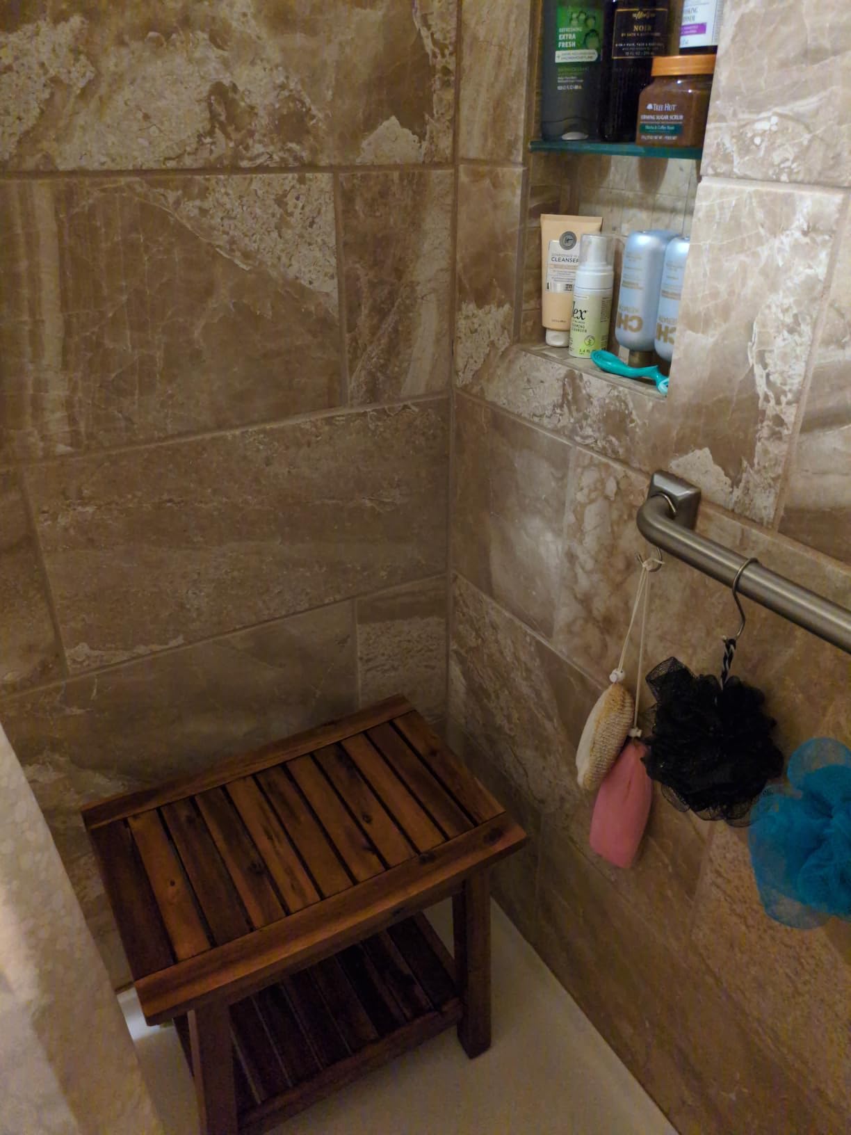 Upolana Teak Shower Bench, 20