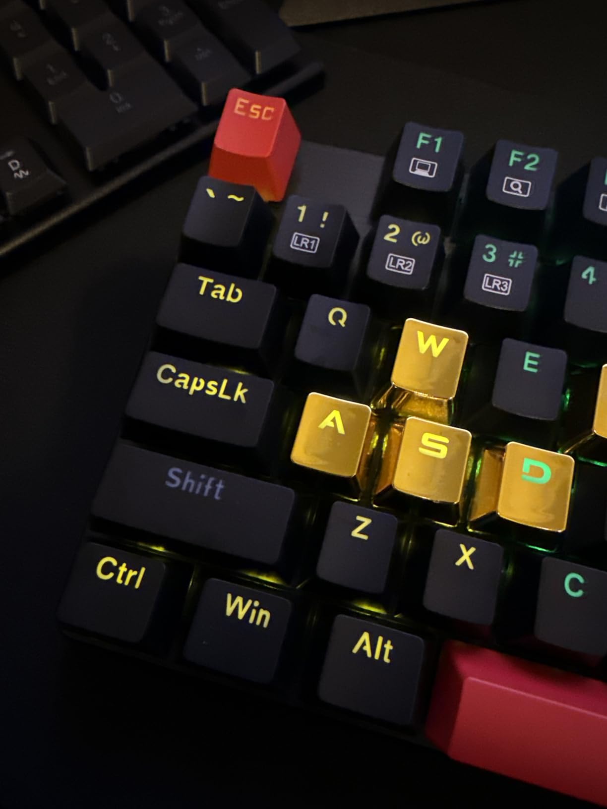 Redragon Mechanical Gaming Keyboard Wired, 11 Programmable Backlit Modes, Hot-Swappable Red Switch, Anti-Ghosting, Double-Shot PBT Keycaps, Light Up Keyboard for PC Mac customer photo 2