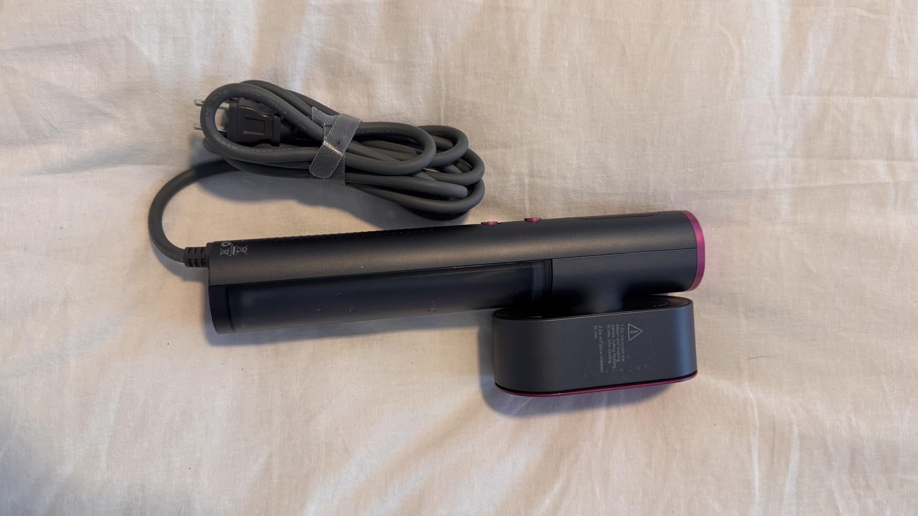 Jack & Rose Travel Steamer for Clothes,100-220V Portable Iron,15s Heat Up,Steamer & Iron 2 In 1, Travel Size,Large Ceramic Heat Panel,for Global and Europe customer photo 2