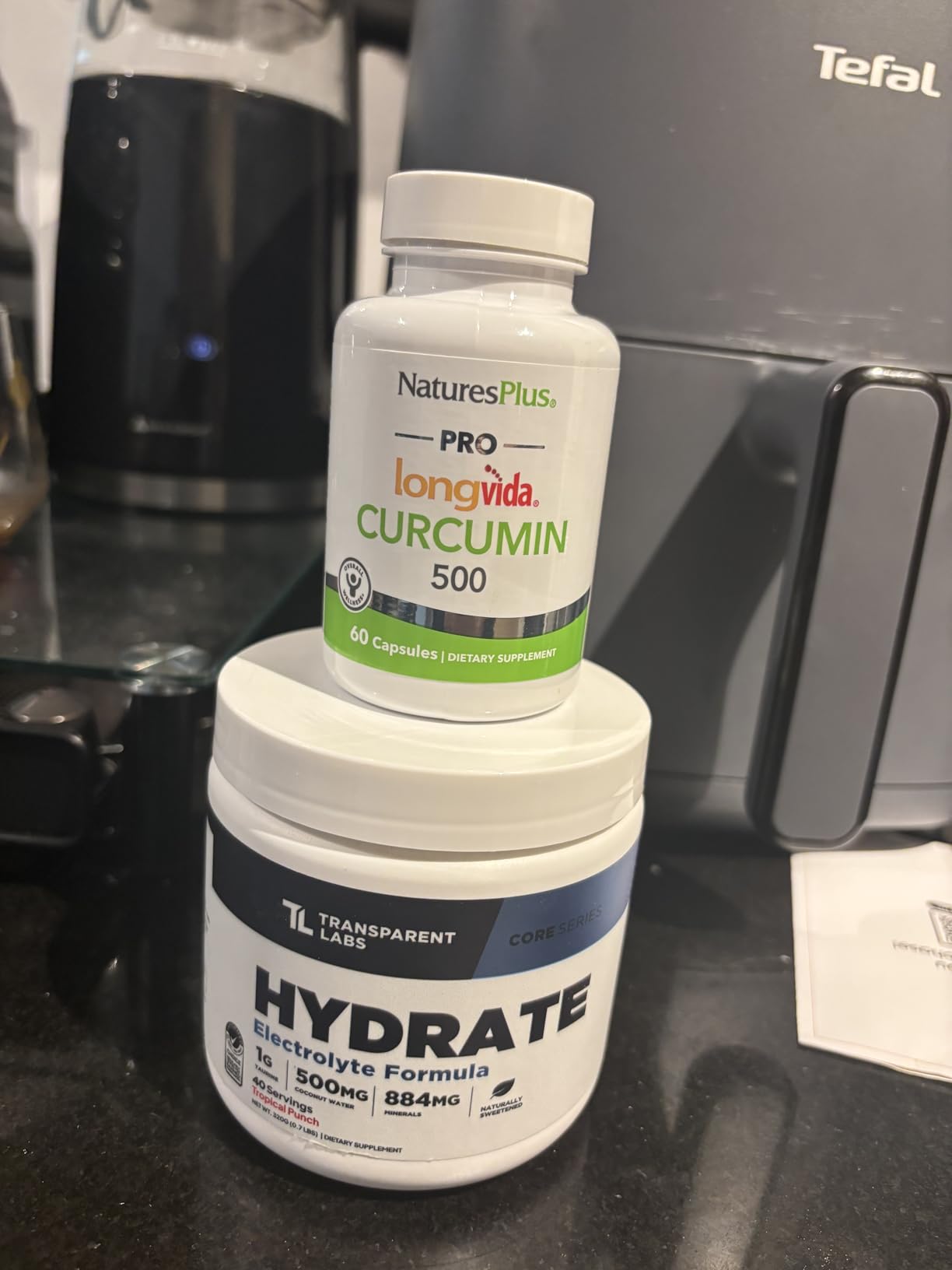 Transparent Labs Hydrate Naturally Sweetened Electrolytes Powder - Hydration Powder Electrolytes with Coconut Water, Calcium, Taurine, & Potassium - 40 Servings, Tropical Punch customer photo 1