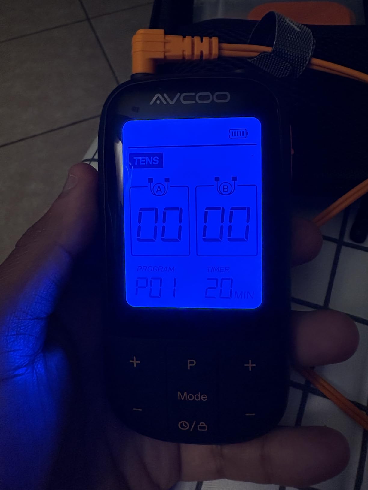 AVCOO 3-in-1 TENS Unit with EMS & Relax for Pain Relief, 32 Modes, EVA Case | EMS Muscle Stimulator with 40 Levels for Gradual Lower Back Pain Relief Therapy, Electronic Pulse Massager, 12 Electrode Pads customer photo 1