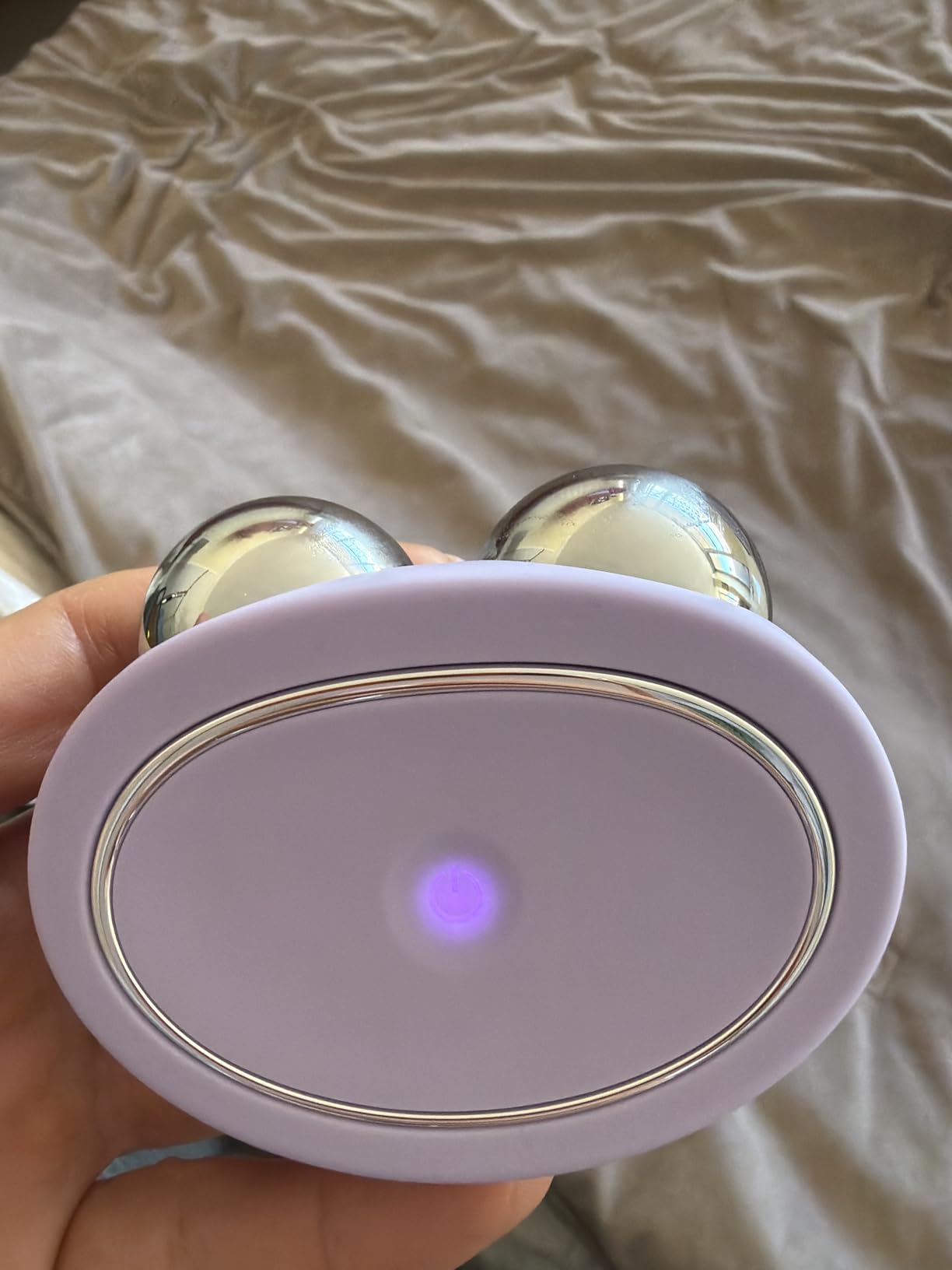 FOREO Bear 2 Advanced Lifting Toning Microcurrent Facial Device - Evergreen customer photo 1