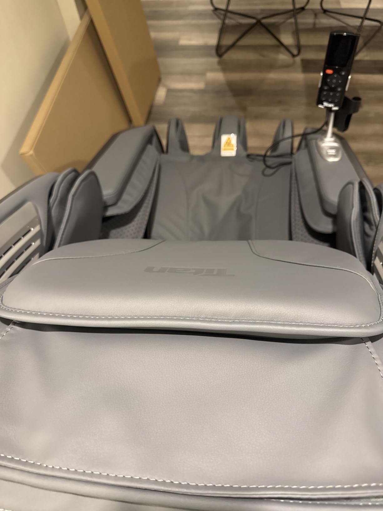 Rejuv 4D Full Body Massage Chair Shiatsu Recliner SL Track Health Detection Full Body Stretching Heating Therapy 3 Stage Zero Gravity Bluetooth Speaker (Brown) customer photo 1
