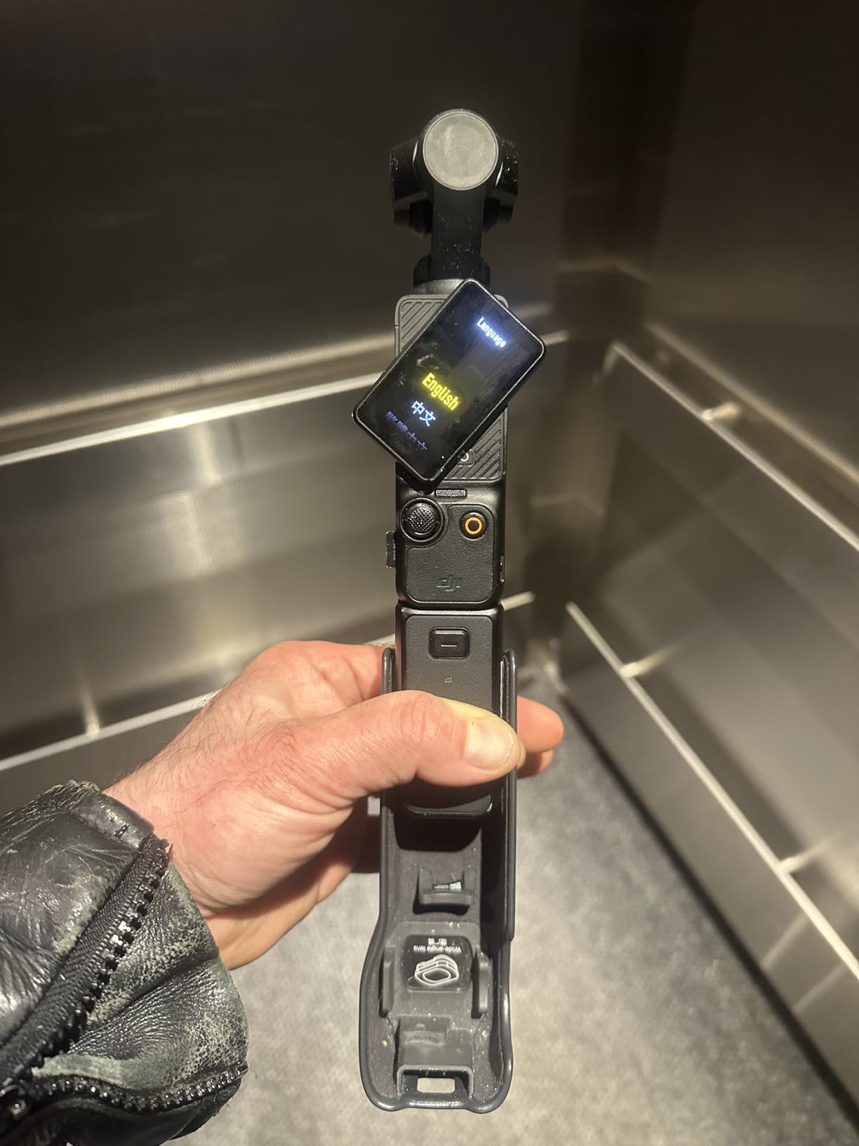 DJI Osmo Pocket 3 Creator Combo, Vlogging Camera with 1'' CMOS & 4K/120fps | 3-Axis Stabilization, Spotlight Follow, Fast Focusing, Mic Included for Clear Sound, Small Camera for Photography customer photo 2