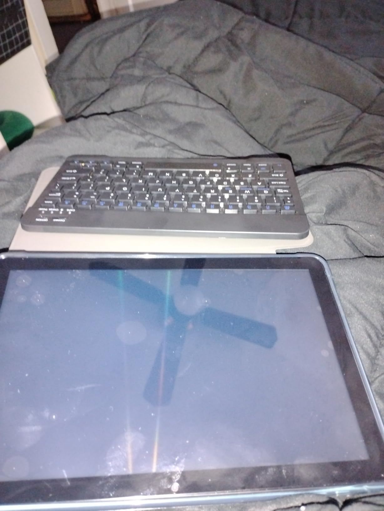 ECOPAD Android 15 Tablet, 10 Inch Tablets with Keyboard Mouse 12GB RAM + 64GB ROM +1TB Expand, 2 in 1 Tablet with WiFi 6 / Bluetooth/GMS Certified/IPS Touch Screen, Black Set customer photo 2