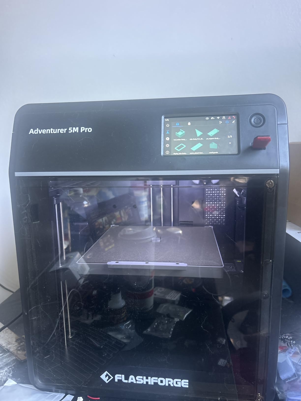 FLASHFORGE Adventurer 5M Pro 3D Printer with 1 Click Auto Printing System, 600mm/s High-Speed, Quick Detachable 280°C Nozzle, Core XY All-Metal Structure, Multi-Functional 220x220x220mm 3D Printer customer photo 1