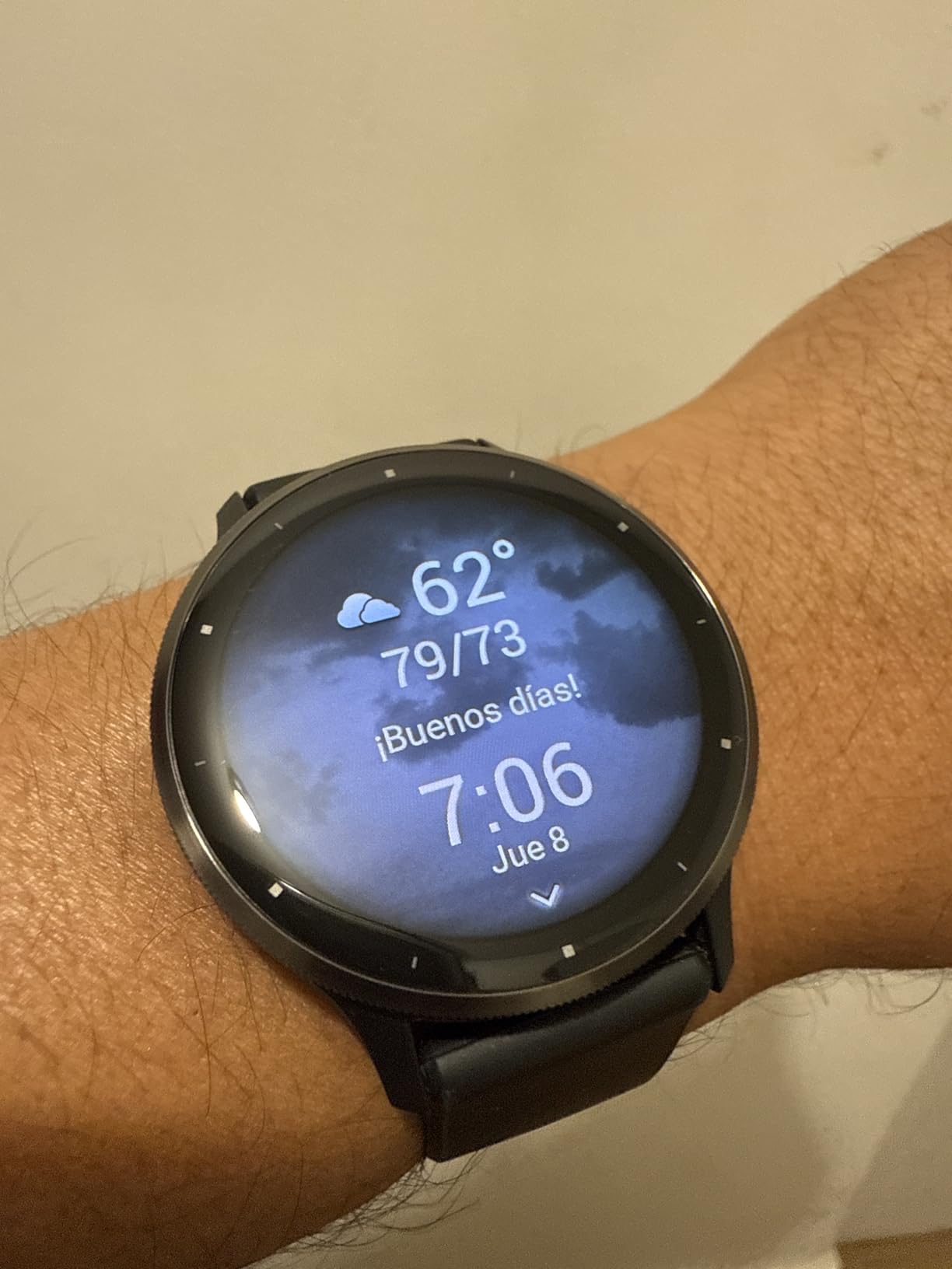 Garmin Venu 3 GPS Smartwatch AMOLED Display 45 mm Watch, Advanced Health and Fitness Features, Up to 14 Days of Battery, Wheelchair Mode, Sleep Coach, Black with Black Earbuds Bundle customer photo 1