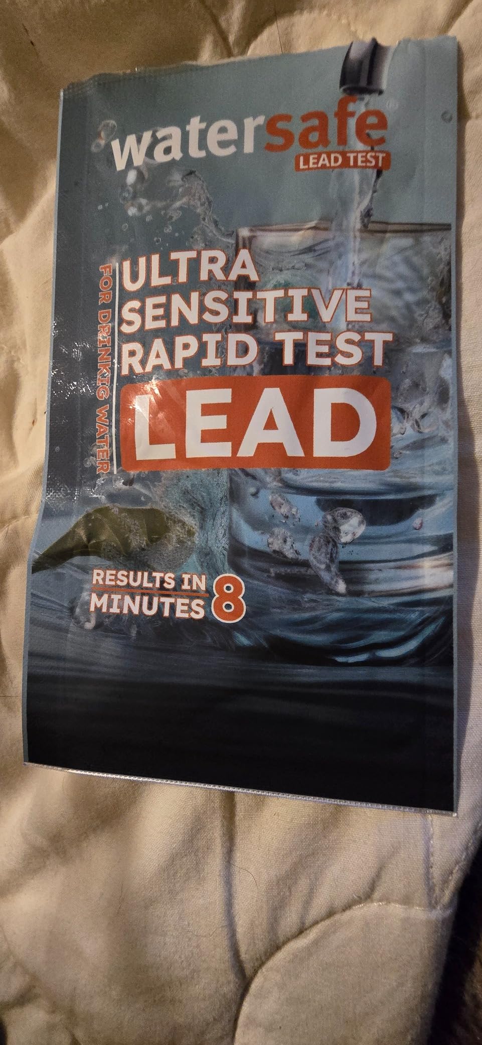 Watersafe Lead in Drinking Water Test Kit - EPA-Compliant & Lab-Verified 8-Minute Detection Below 5 PPB - Easy & Accurate DIY Home Testing for Tap & Well Water customer photo 1