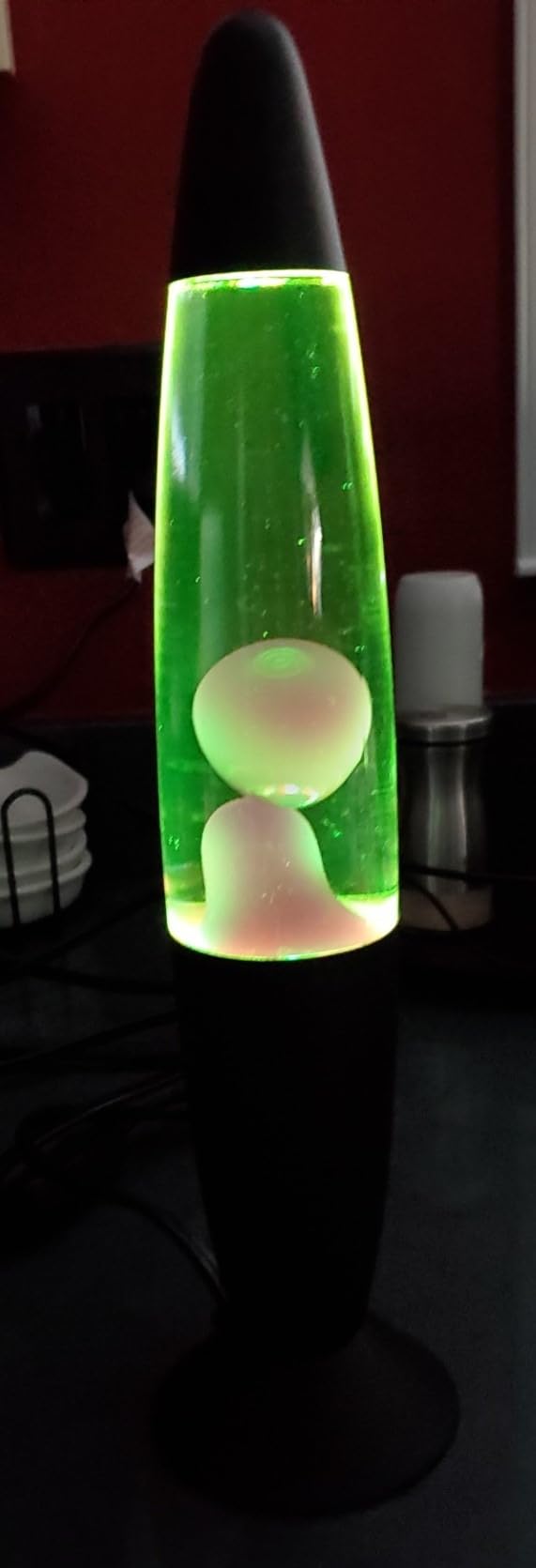 Purple Wax Liquid Motion Lamps Multi Color Changing, 13