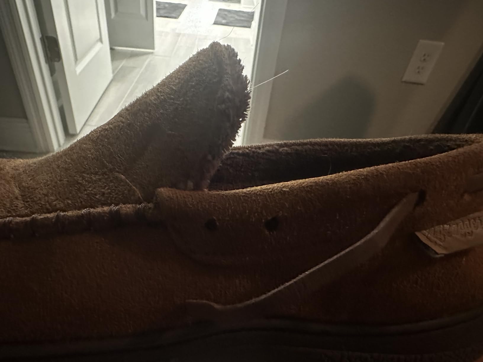 Zigzagger Men's Moccasin Slippers Memory Foam House Shoes, Indoor and Outdoor Warm Loafer Slippers customer photo 2