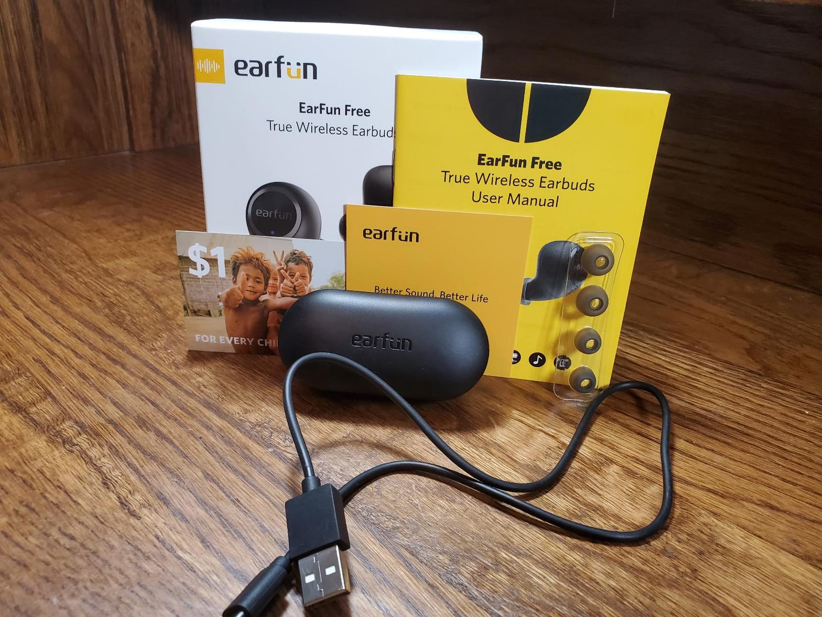 EarFun Free 2S Wireless Earbuds, Bluetooth Earbuds with Deep Bass | 4 Mics for Clear Call, Customizable EQ App, IPX7 Waterproof in-Ear Headphones, 30H Playtime, Wireless Charging customer photo 1