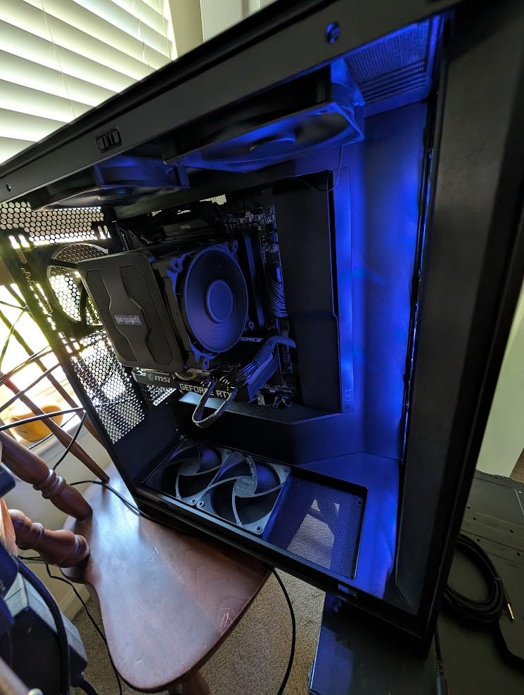 be quiet! Dark Rock Pro 5 CPU Cooler, Silent Cooling, High Airflow | 7 High-Performance Copper Heat Pipes, 2x FDB PWM Fans, For Overclocking PC Systems, 2 Mode Speed Switch, With Thermal Grease customer photo 1