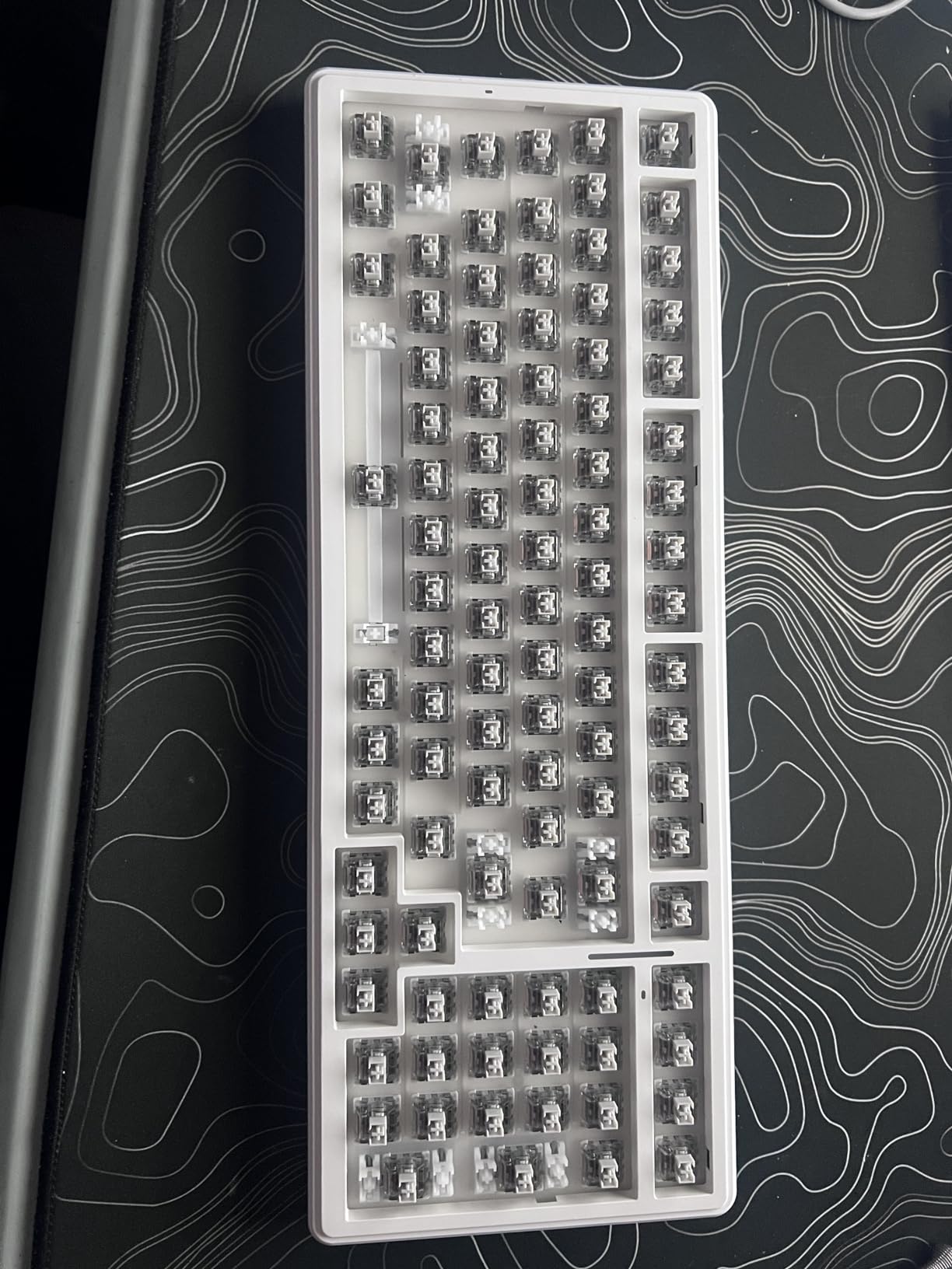 AULA F99 Wireless Mechanical Keyboard, Tri-Mode BT5.0/2.4GHz/USB-C Hot Swappable Custom Keyboard, Pre-lubed Linear Switches, RGB Backlit Computer Gaming Keyboards for PC/Tablet/PS/Xbox customer photo 2