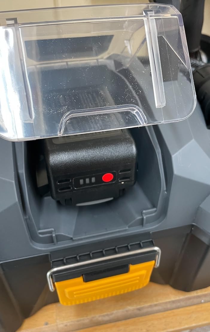 20V Cordless Vacuum Cleaner-Wet/Dry Shop Vac, 2.6 Gallon Capacity, Compatible with DeWALT Batteries (Bare Tool - No Battery & No Charger), Ideal for Cleaning Car, Home Spaces, and Workshops RCSV-20 customer photo 2