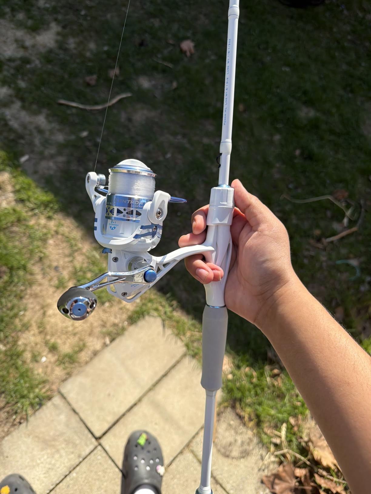 KastKing Centron Lite Fishing Rod and Reel Combo, Baitcaster & Spinning | 2-Piece Rod, IM6 Graphite Blanks, Stainless Steel Guides with Ceramic Rings, EVA Handle, Freshwater Fishing customer photo 2
