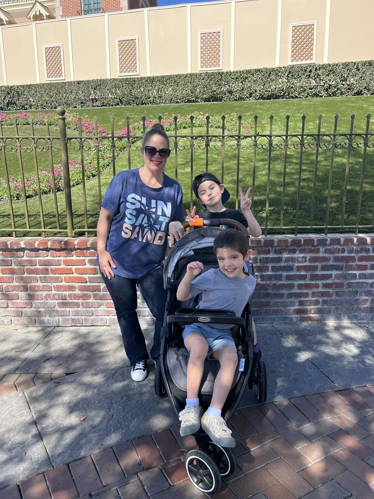 Graco Outpace LX All-Terrain 3-Wheel Baby Stroller, Cohen customer photo 2