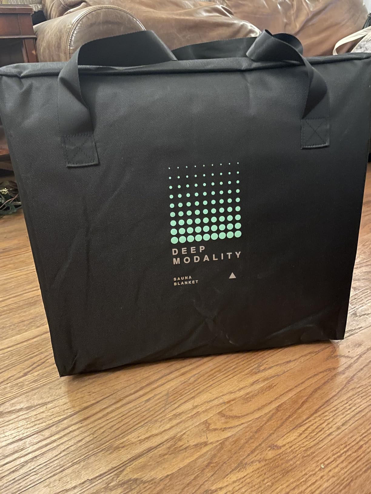 Pro M3 - Infrared Sauna Blanket | Detox, Wellbeing & Recovery | Highest Grade Materials + Jade & Tourmaline for Enhanced Therapy, Adjustable Temp 77-176°F, 6ft x 3ft (Mininal Edition) customer photo 1