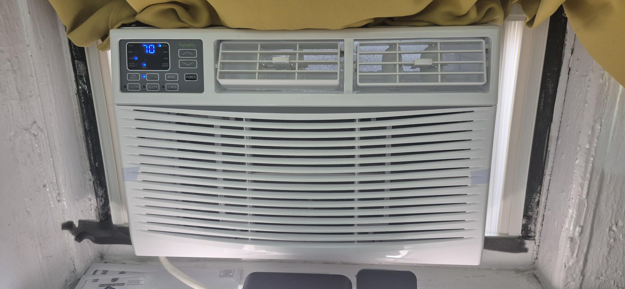 8,000 BTU WiFi Window Air Conditioner, Smart Window AC Unit with Remote, Energy Saving, Easy Install Kit, Cools up to 350 Square Feet customer photo 2
