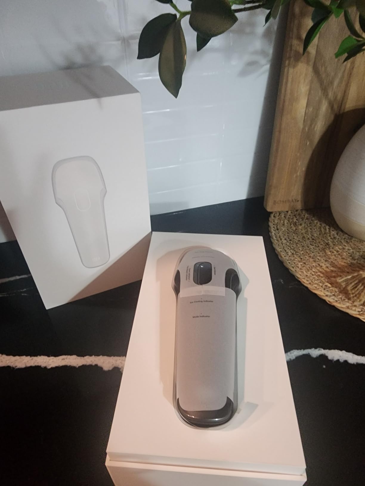 INIA HAUTE Pro Laser Hair Removal with Ice-Cooling Care for Women and Men | Painless at-Home, IPL Hair Remover for Coarse Hair, in Bikini All Body Areas, Latest Generation for Effective Results customer photo 2