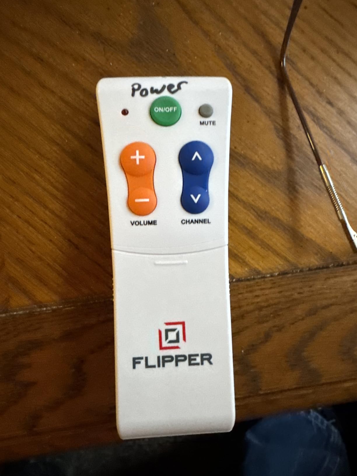Flipper Big Button Universal TV Remote for Seniors, Dementia - Works Both TV Only or TV & Cable (STB) Set Up - Favorites, IR Devices Spectrum, Xfinity, Samsung, Vizio, LG [Does not Work Streaming] customer photo 2