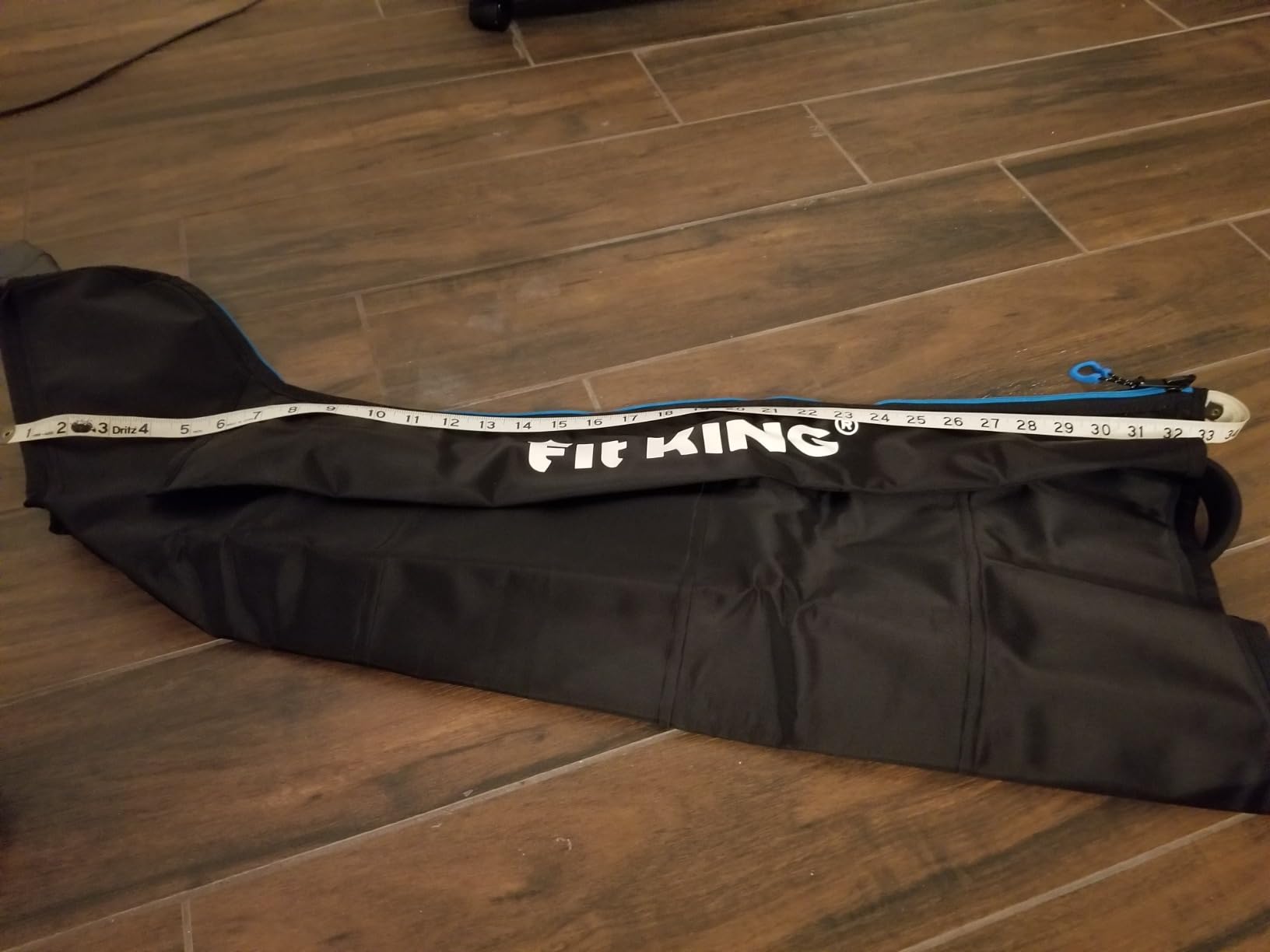 FIT KING Air Compression Leg Massager Recovery System Cordless L | FSA-HSA, Full Leg Compression Boots, Professional Compression Therapy, Athlete Recovery, Improved Circulation, Rechargeable customer photo 1