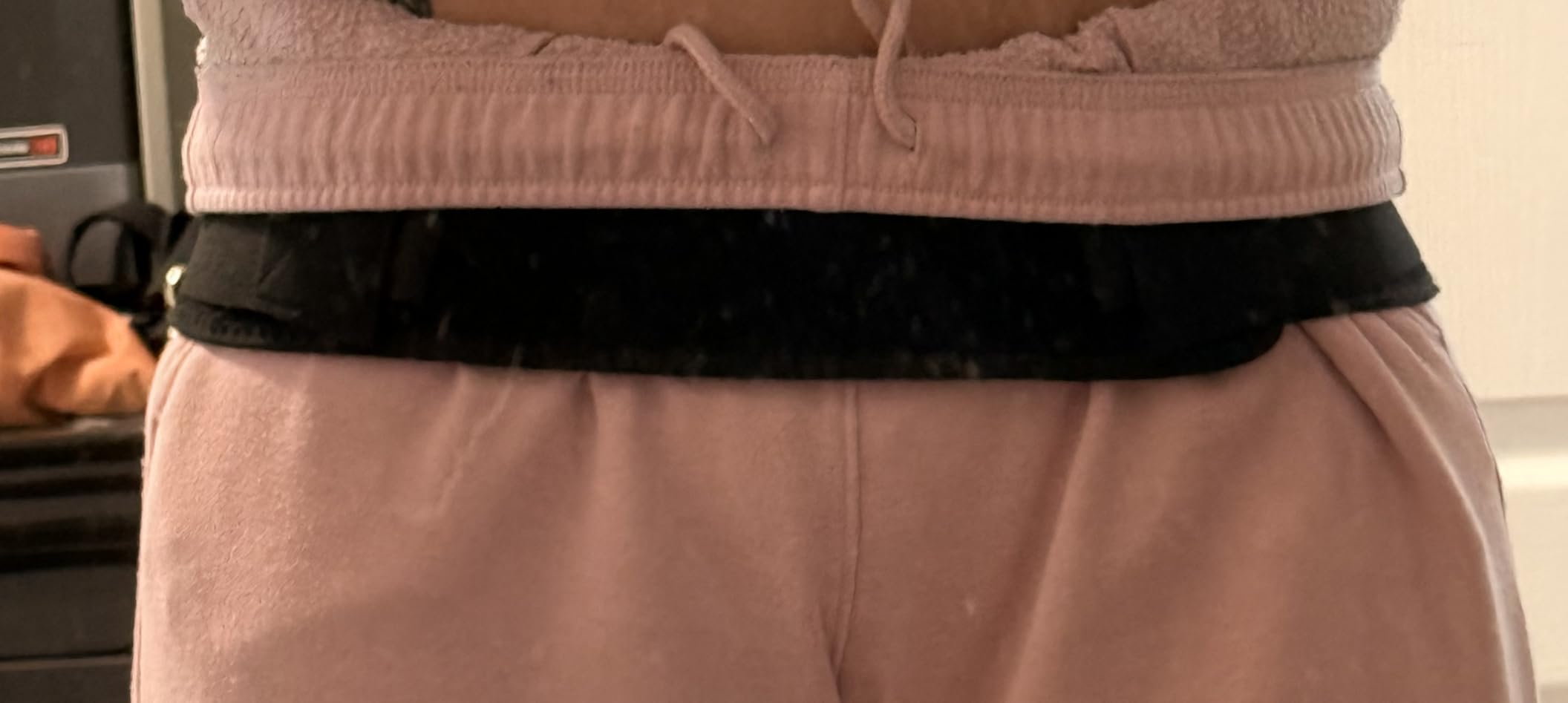Sacroiliac SI Joint Hip Belt - Sciatica Belt and Lower Back Support Brace for Women and Men - Hip Braces for Hip Pain - Pelvic Support Belt, Trochanter Belt for Pain Relief (Regular/Black) customer photo 2