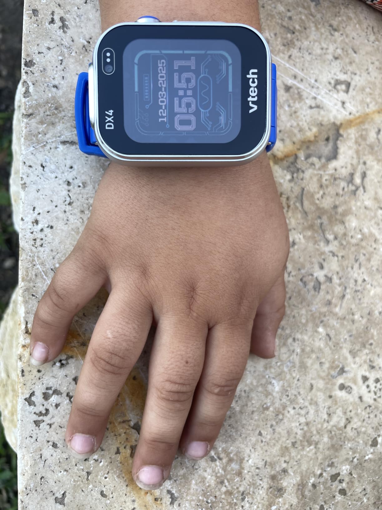 VTech KidiZoom Smartwatch DX4, Blue customer photo 1